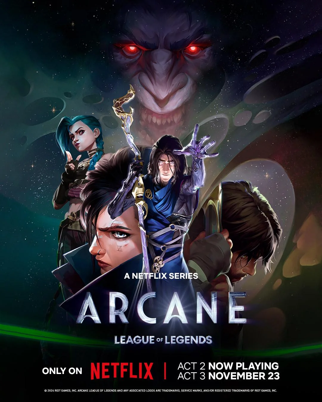 Arcane Season 2 Poster