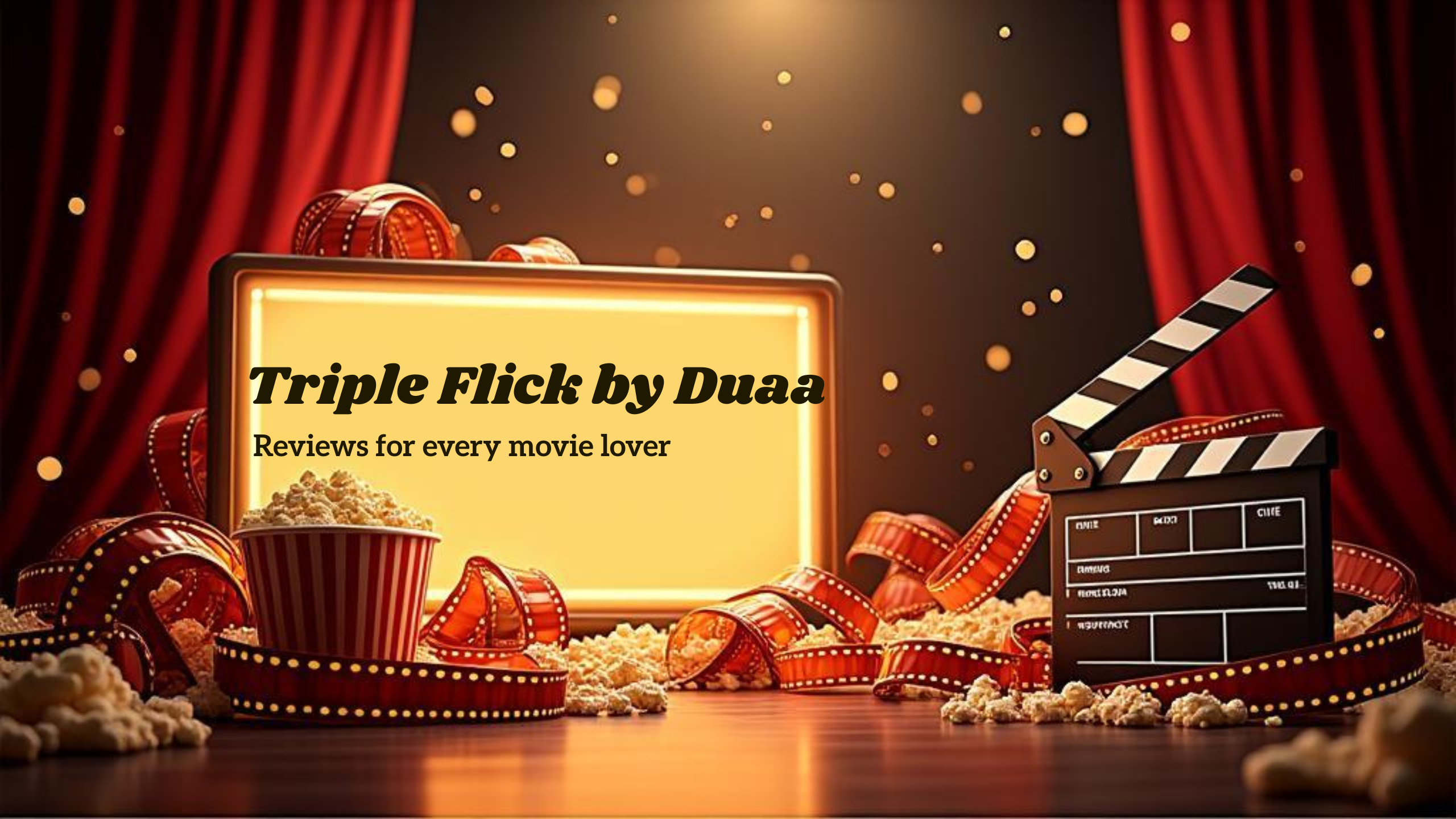 Cinematic montage banner